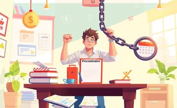 Deja de Procrastinar: Tu Plan de Acción Financiero